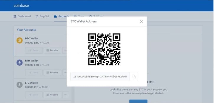 Bitcoin wallet address