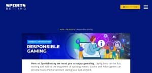 Responsible Gambling at Sportsbetting.ag