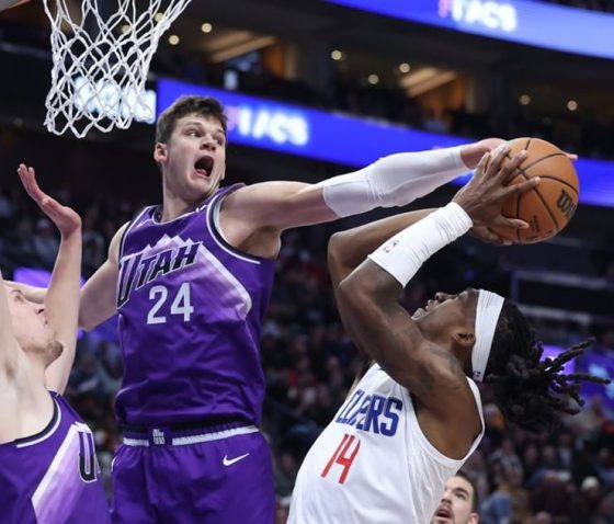 Jazz center Walker Kessler averaging 4 blocks per 36 minutes, could join Mitchell Robinson