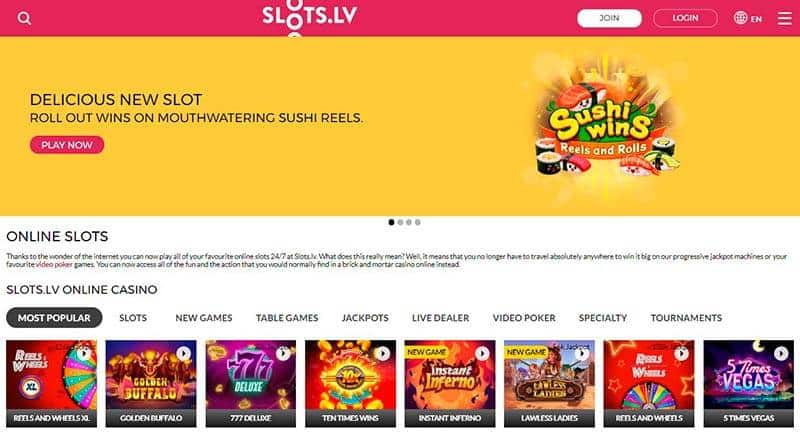 Slots.Lv PayPal casino
