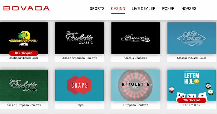 bovada - best online roulette for real money in US