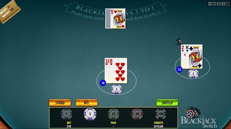 Switch Blackjack