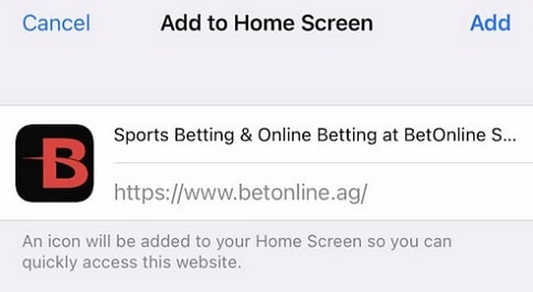 BetOnline KS Web App Name