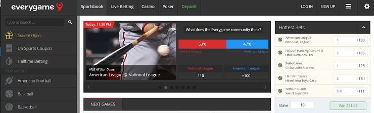 Everygame – Best Sportsbook on Reddit for Soccer Betting