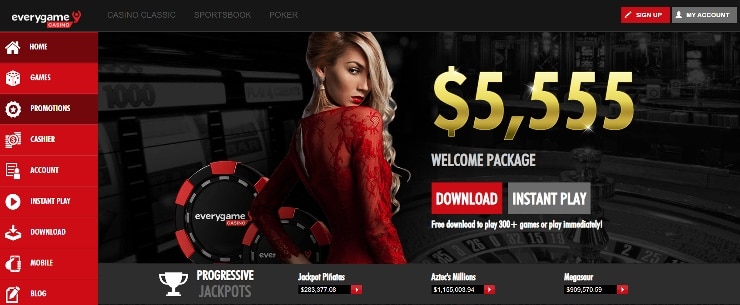 Best Utah Online casinos - Everygame