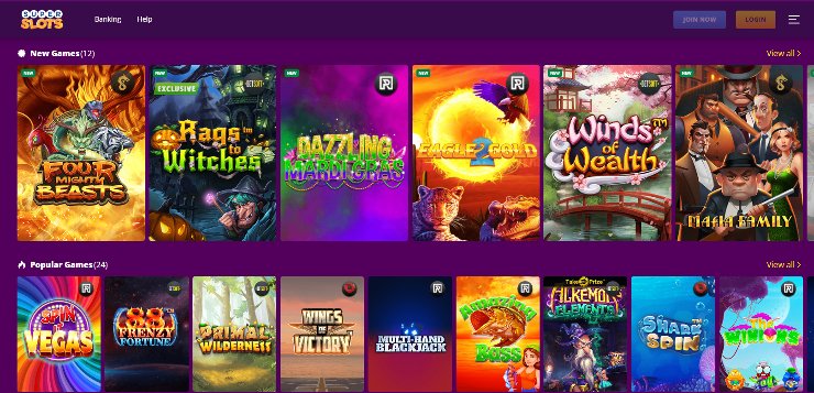 new slots casinos - Super Slots