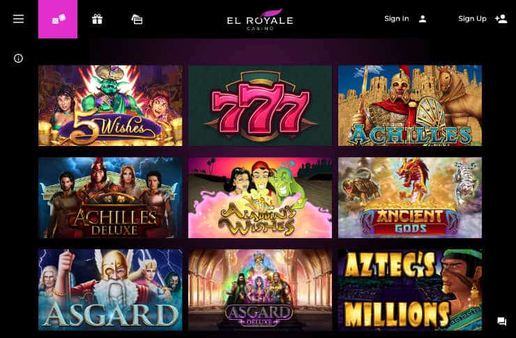 El Royale Games in the US