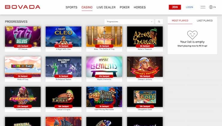 Bovada Casino