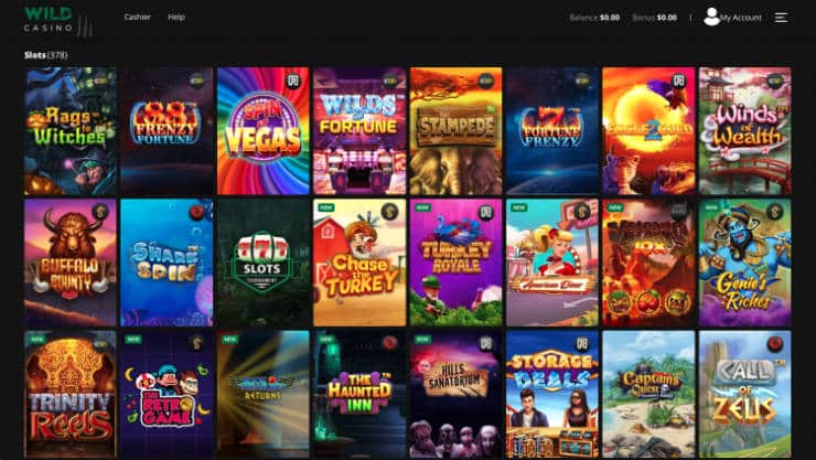 Wild Casino Games