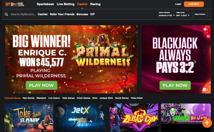 Blackjack Games at MyBookie