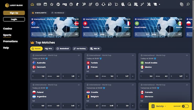 Lucky Block Sportsbook Review
