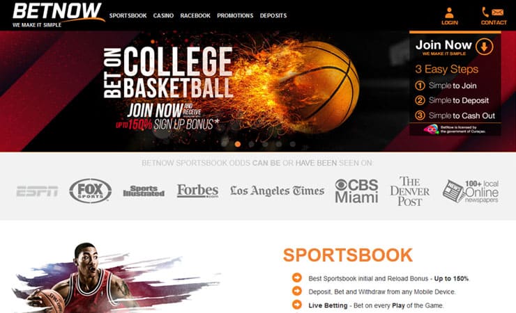 BetNow Sportsbook - March Madness Final 4 Betting